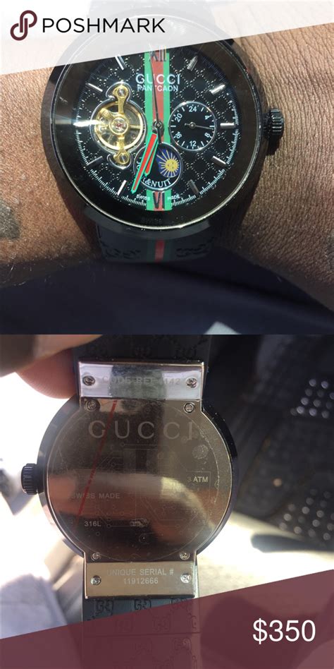 distinguere orologio gucci falso dal vero|Gucci watch serial number lookup.